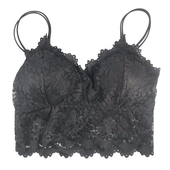 Other - Lace bralette padded black